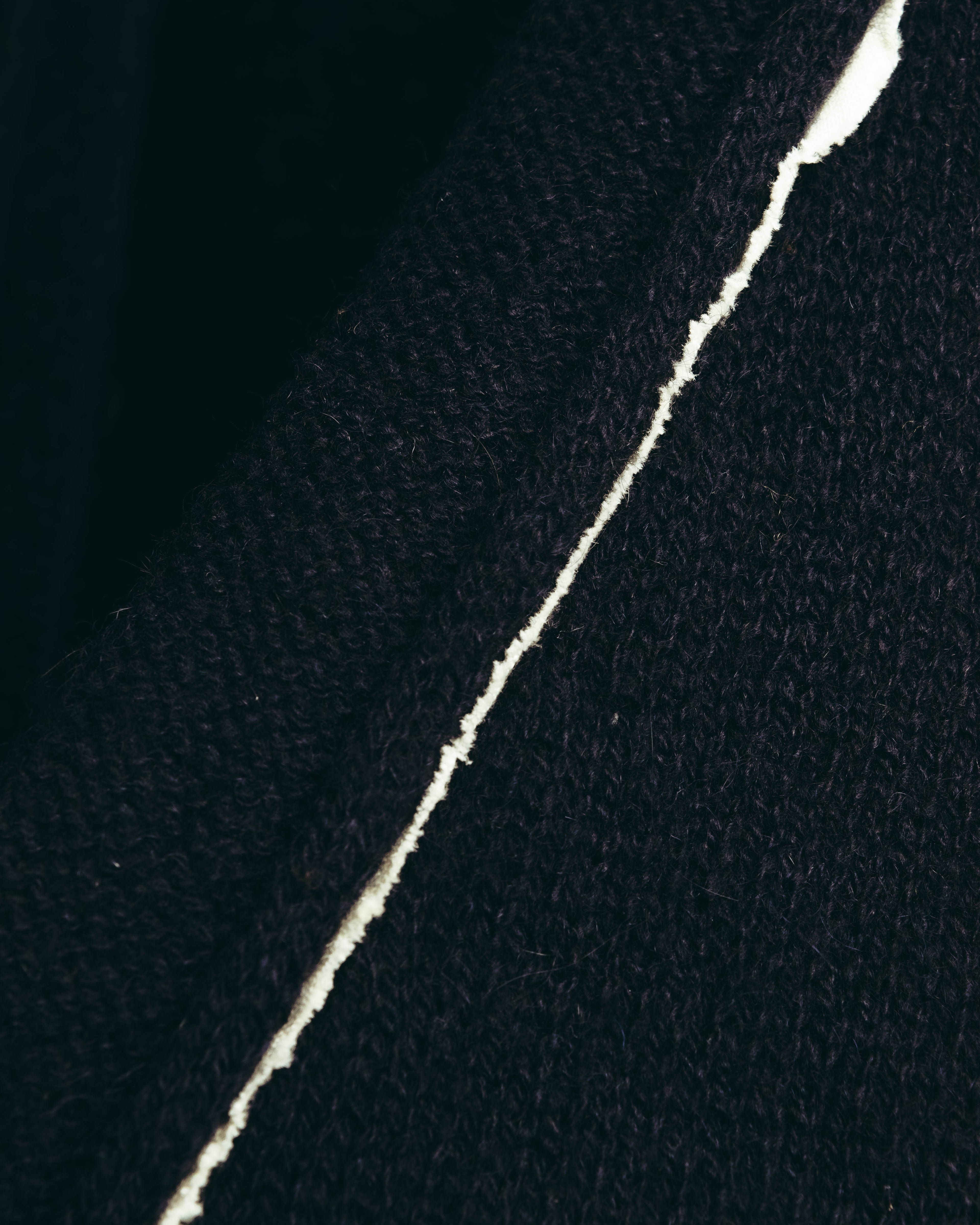 "Yohji Yamamoto +NOIR" 00's-10's Soft alpaca wool knit cardigan