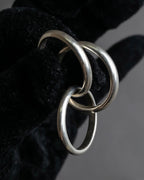 "Tiffany&Co" Trinity design silver ring