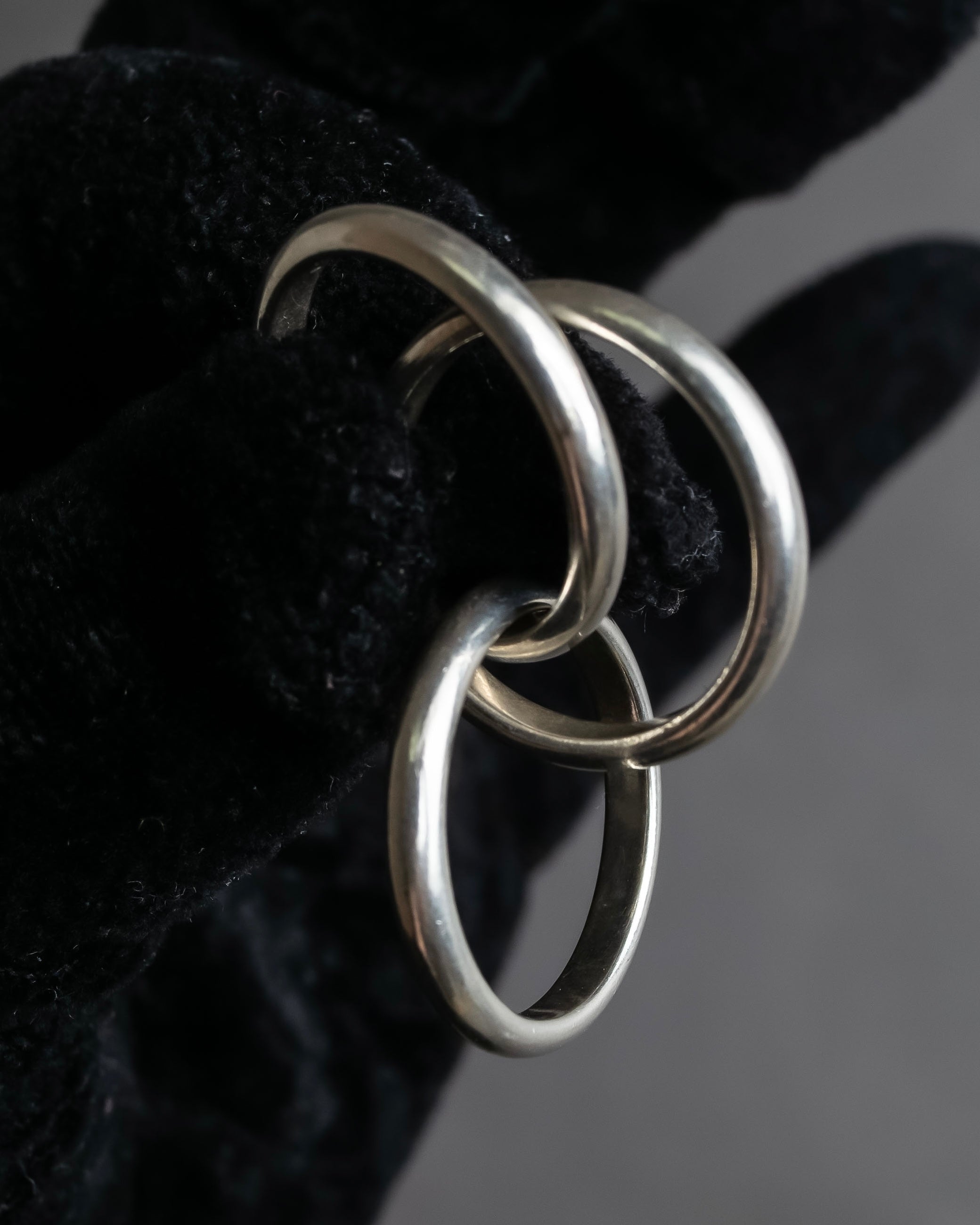 "Tiffany&Co" Trinity design silver ring