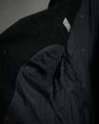 “BALENCIAGA PARIS” 90’s Cashmere blend chesterfield coat