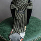 "JEAN PAUL GAULTIER" Stripe & watercolor women pattern neck tie