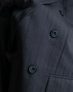 "CHRISTIAN DIOR MONSIEUR" Shadow stripe pattern classical formal detail set up