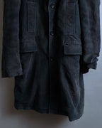 "BURBERRY" Garment dyed faded hunting design coat