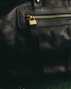 "Valerio Valeriani" 00's-10's Convertible leather Boston bag