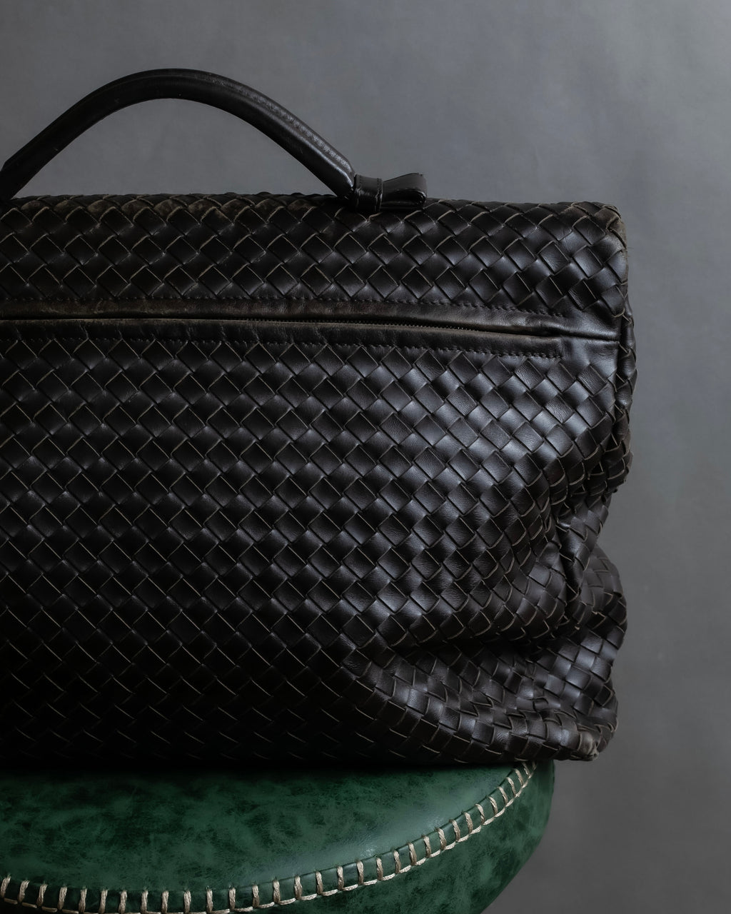 "BOTTEGA VENETA" Intrecciato design briefcase bag