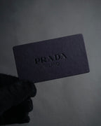 “PRADA” 1998-2003 Felt and gomma duffle bag