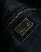 "FENDI" Gathered design leather one-shoulder bag