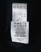 "Yves Saint Laurent" 2008AW Minimal sculpted wool jacket