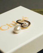 "Chloé" 2020's Pearl charm ring