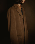 –SPECIAL– "LOEWE" 90’s cashgora blend tailored overcoat