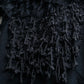 "BOTTEGA VENETA" Organza & fringe design sleeveless dress