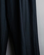 "FENDI" 3 button tailored jacket & wide tapered slacks oversized set up