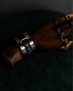 "HERMES" 2014 collection Kelly design leather bangle