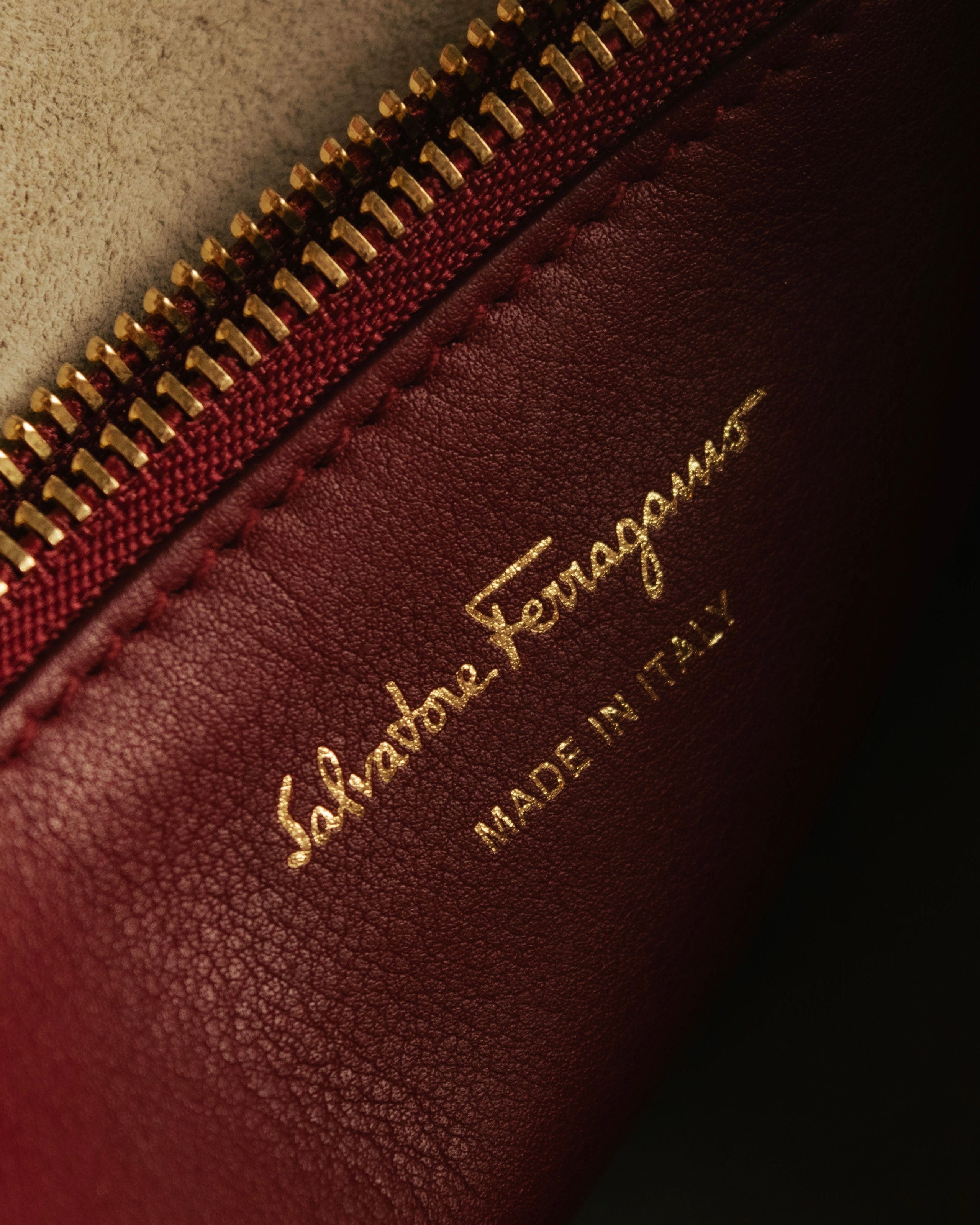 “Salvatore Ferragamo” 2013-2018 gancini bicolor top handle bag