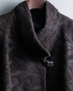 100% Vintage alpaca luxury long raglan coat