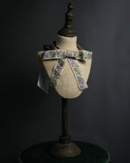 -MOOD Christmas Collections-
"GUCCI" Michele period delicate floral embroidered ribbon tie