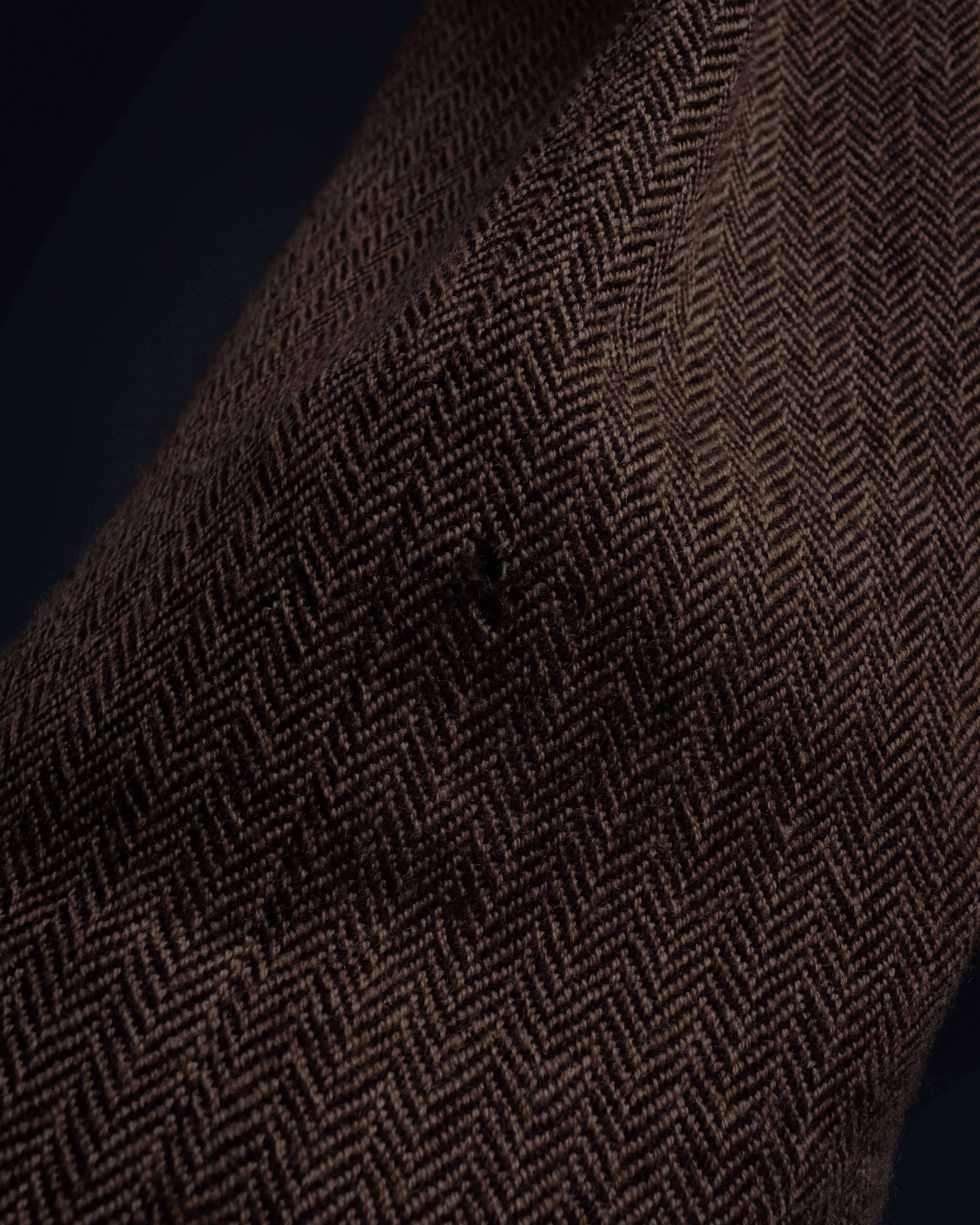 "FENDI" Velvet switching design herringbone set up