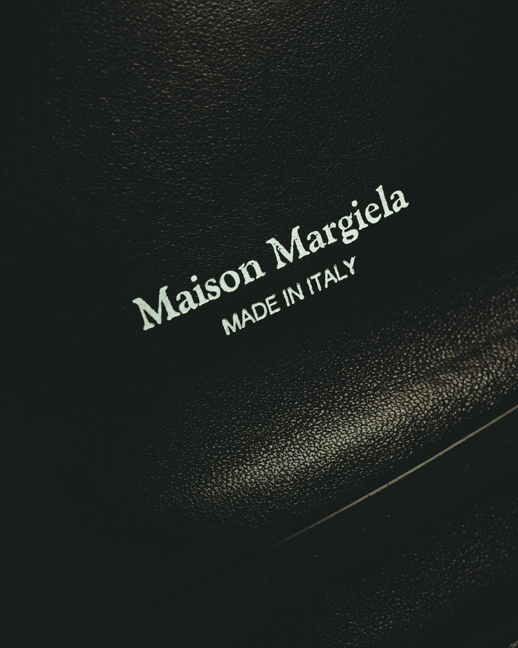 –SPECIAL– "Maison Margiela" 2020's Quilted leather chain shoulder bag
