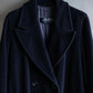 "Weekend Max Mara" Belted design double breasted maxi length wool chester coat