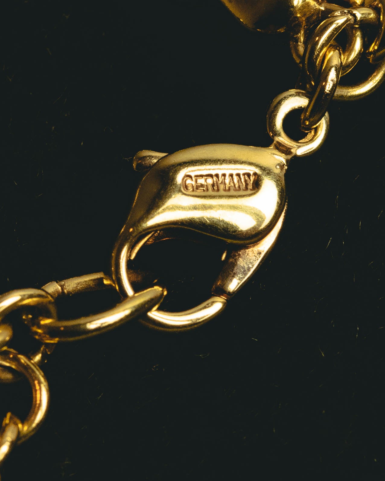 "Christian Dior" 80's-90's Sculptural leaf charm bracelet