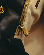 -SPECIAL- “Bottega Veneta” 00’s intrecciato braided handle oversized leather tote bag