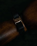 “Salvatore Ferragamo” 2010’s Vara ribbon leather bracelet