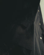 "sacai" 10's Layered lace-panel shirt blouse