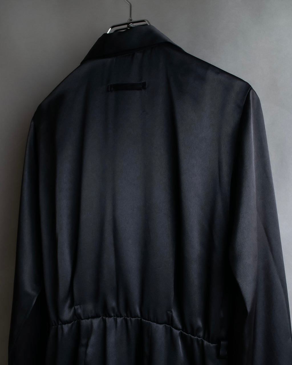 "JEAN PAUL GAULTIER" Beautiful glossy shirt dress