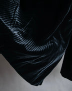 "GIORGIO ARMANI" Beautiful shape velour tailored jacket