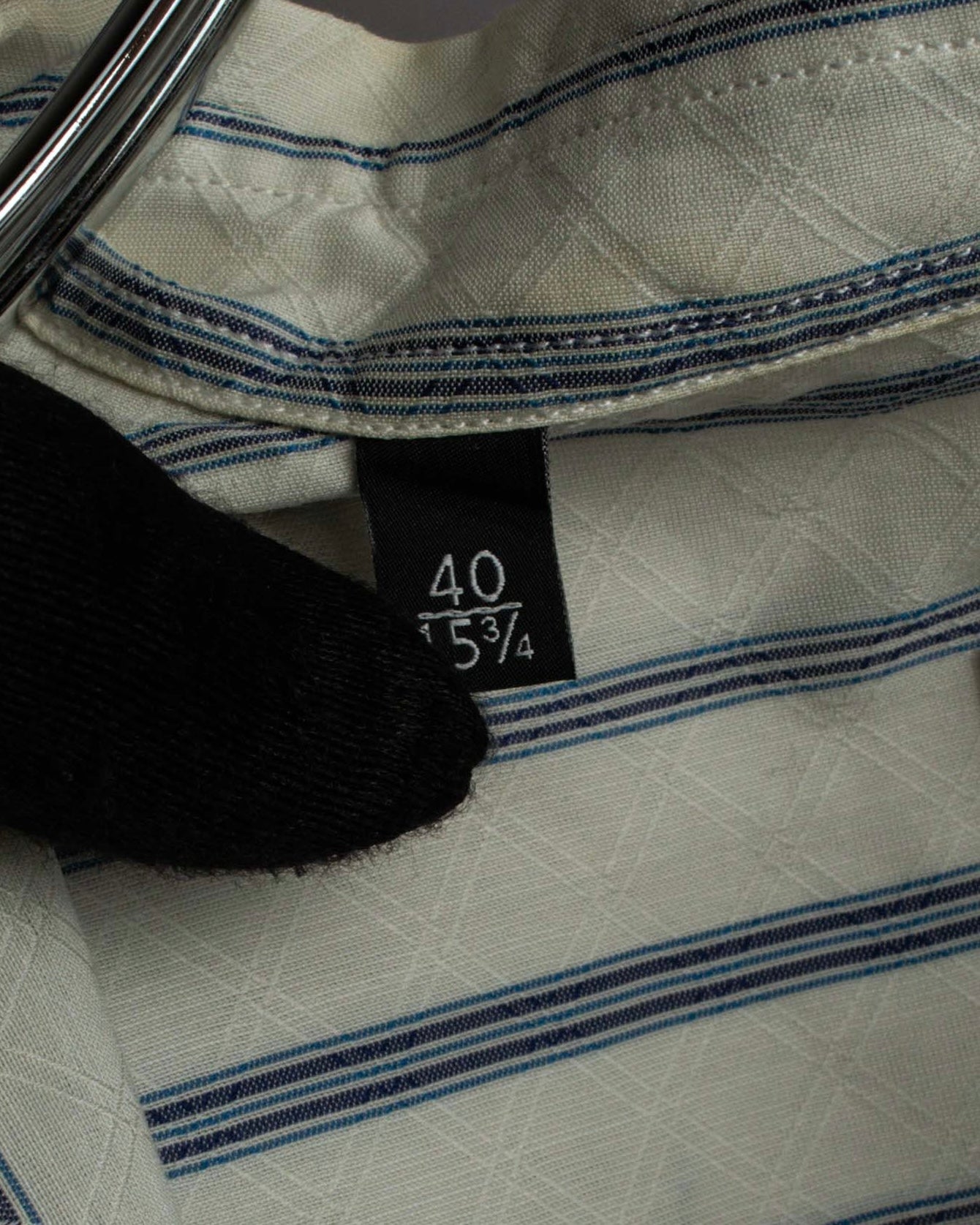 "GUCCI" Diamond jacquard striped shirt