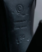 "MCQ Alexander McQueen" Studded design belted heel boots