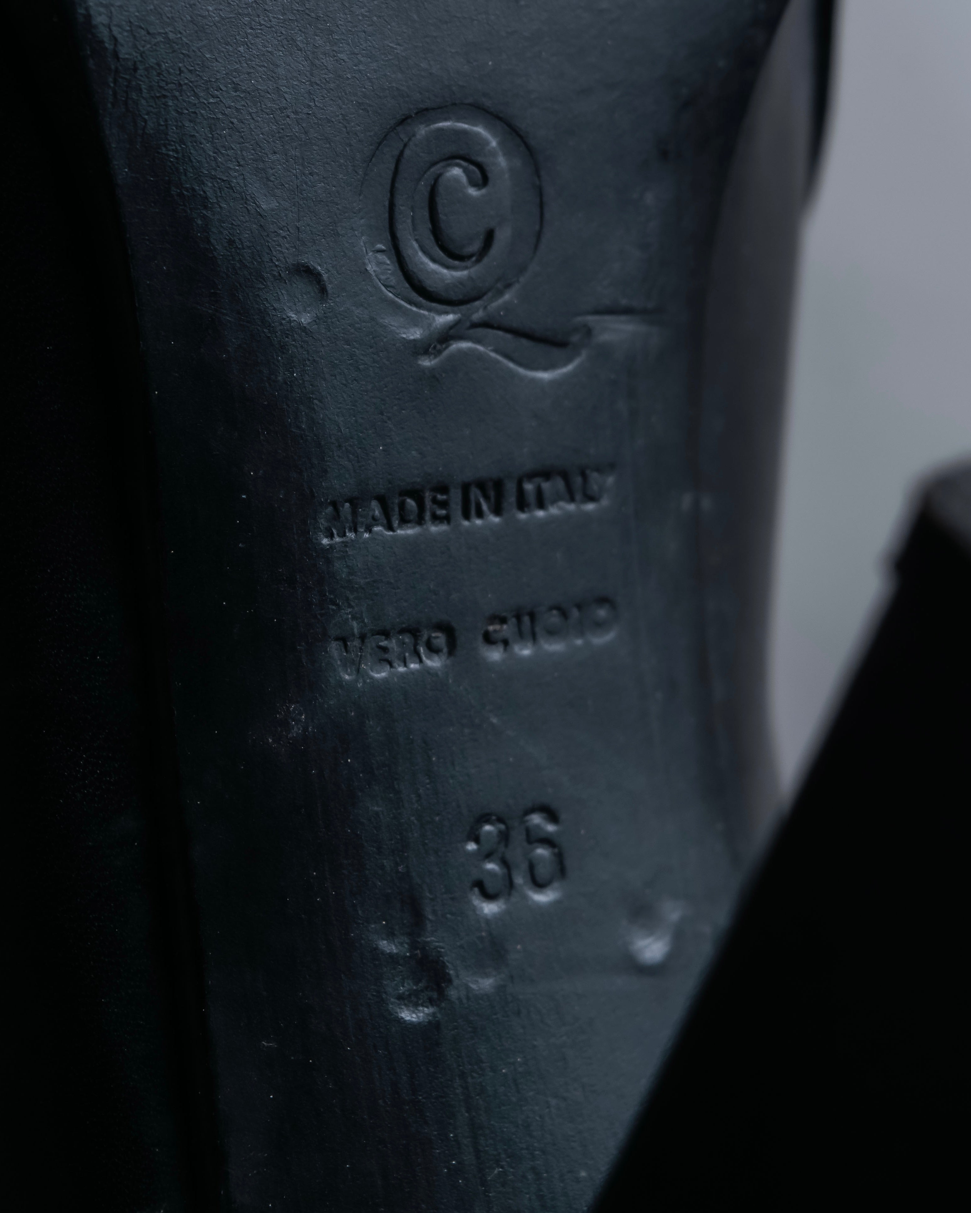 "MCQ Alexander McQueen" Studded design belted heel boots