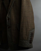 "PAUL SMITH" Flaming detail glen plaid set up