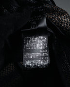 “TAE ASHIDA” 2008-2015 Structured border tweed jacket