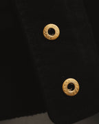 “GUCCI” Late 00’s military detail cotton long jacket