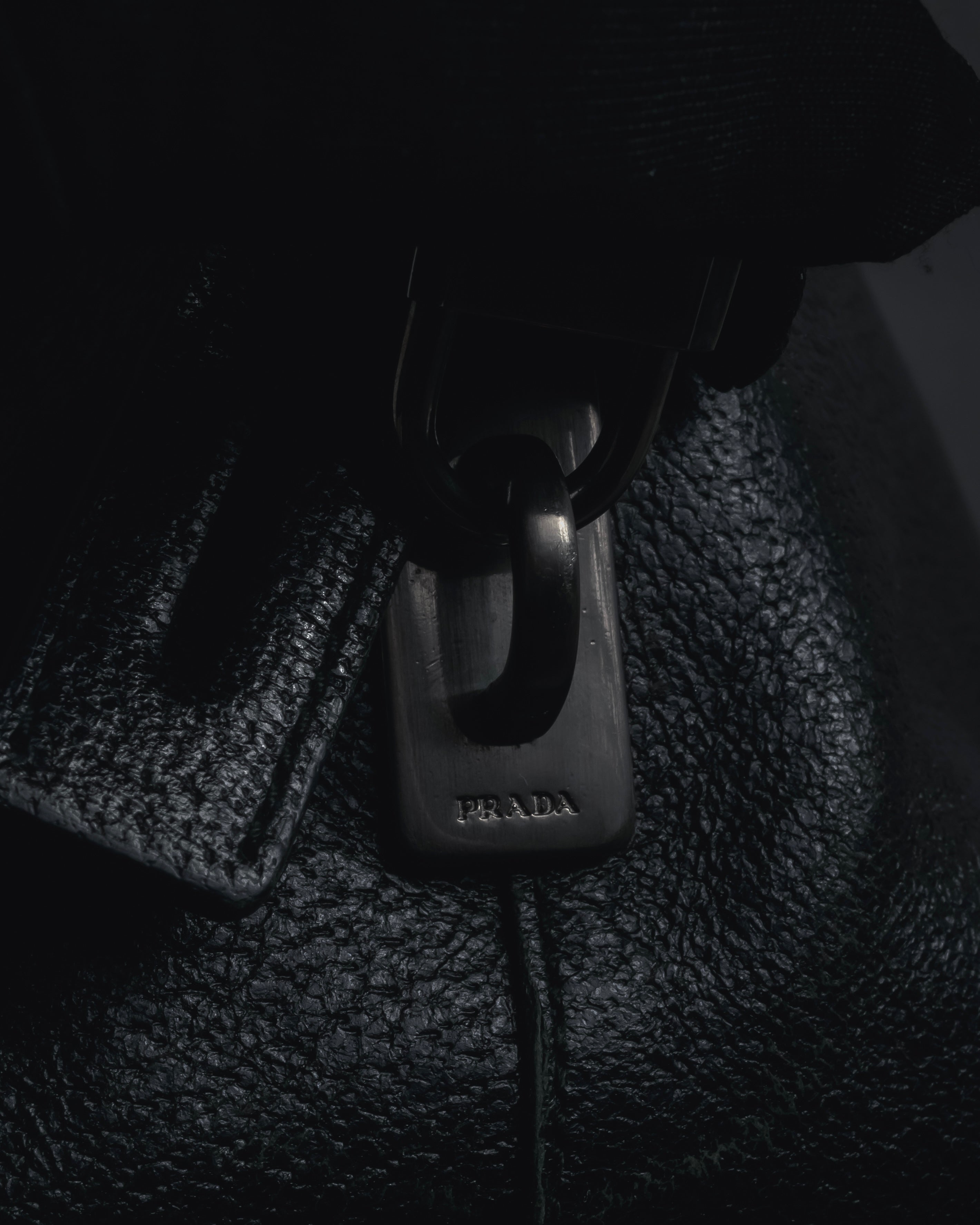 "PRADA" 90’s-00’s Vitello daino leather doctor bag