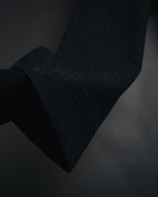 "Maison Margiela" 2016AW drawstring wool tailored slacks