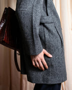 “Judi Rich” Beautiful tweed double breasted coat