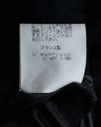 "JEAN-LOUIS SCHERRER" Lace frill design ribbon attached jacket