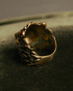 “GUCCI” 2010’s-20’s lion head sculptural ring