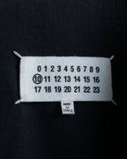 "MAISON MARGIELA" 20AW No-collar design wool tailored jacket