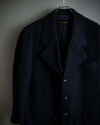 "COMME des GARCONS" 90's Front panel docking design chester coat