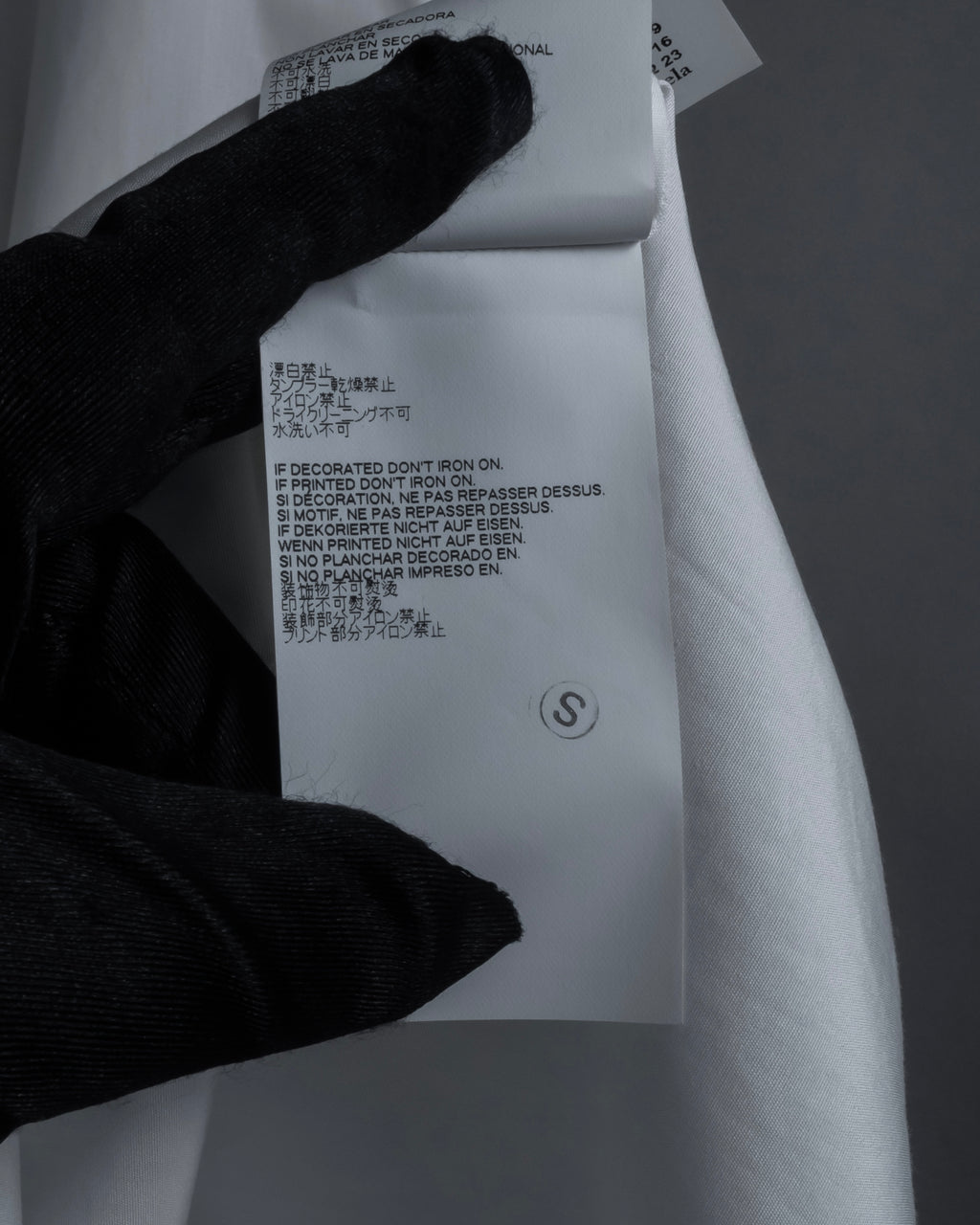 "MAISON MARGIELA" 18AW Constructive cutting details shirt