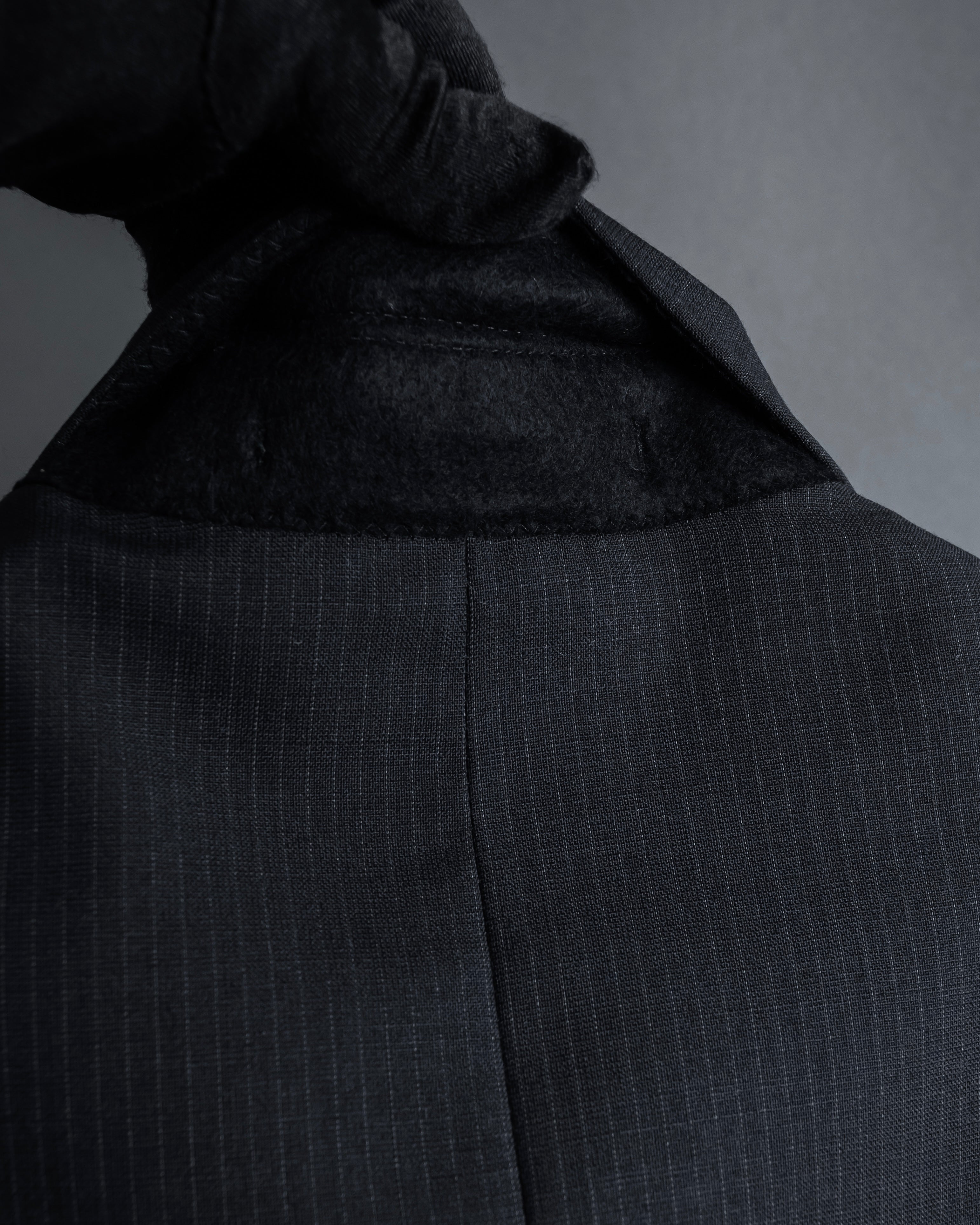 "ARMANI COLLEZIONI" Notched drape classically tailored jacket