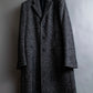 "DOLCE & GABBANA" Oversized tweed long chesterfield coat