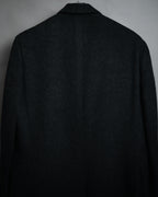“BALENCIAGA PARIS” 90’s Cashmere blend chesterfield coat