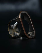 "Maison Margiela" octagon designed 2-way ring