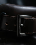 "PRADA" Belt design high cut boots