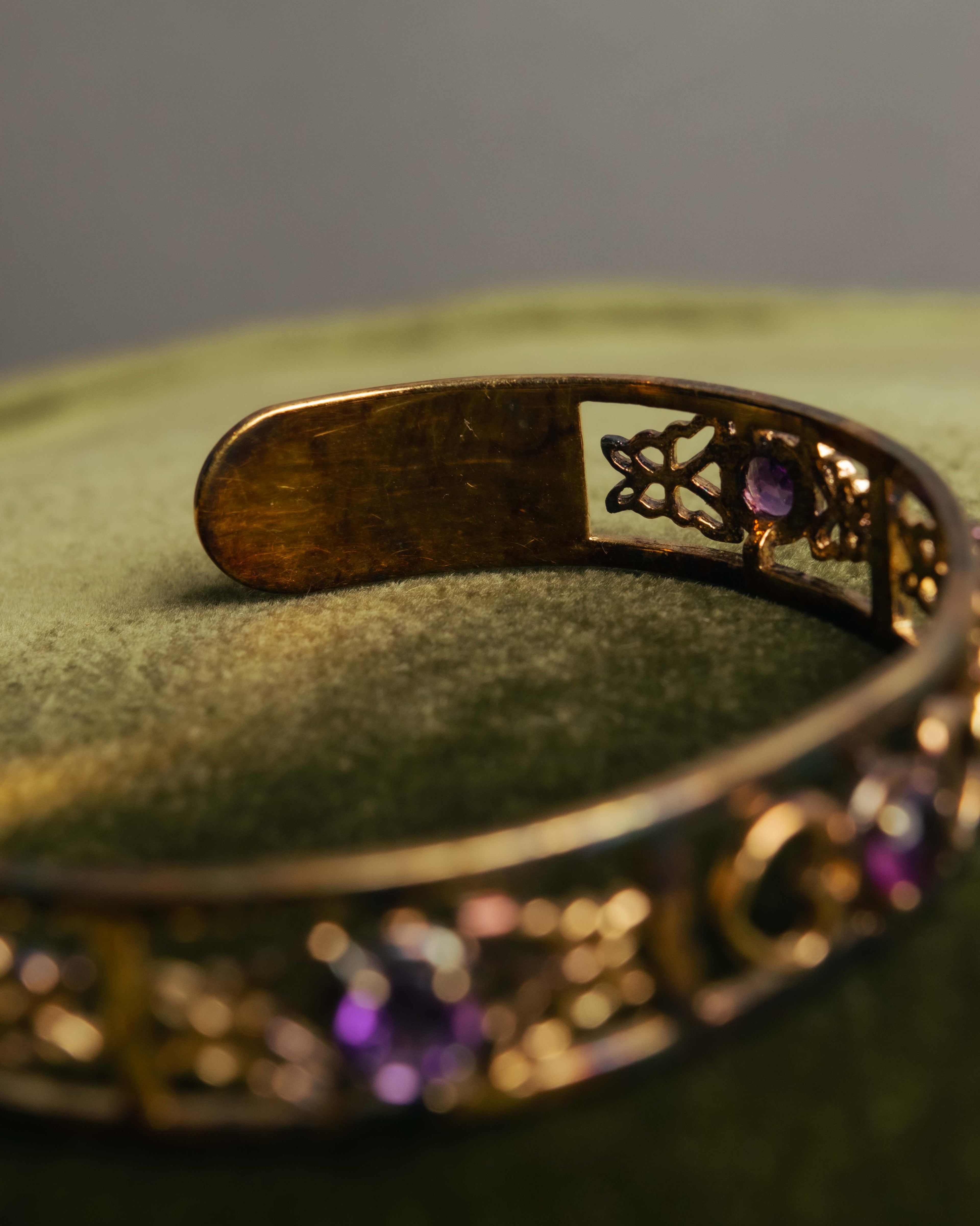“Hanae Mori” 1989 Butterfly sterling cuff bangle