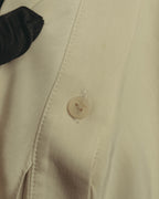 –SPECIAL– “LOEWE” 10’s-20’s Asymmetrically draped silk shirt